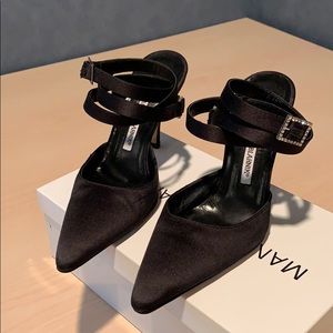 Manolo Blahnik “ckayac” black heels